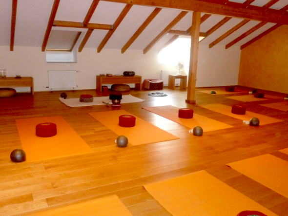 Yoga- und Meditationsraum in der Abtei St. Hildegard
