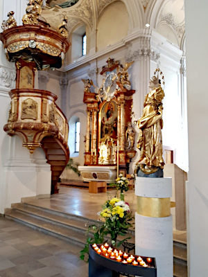 Klosterkirche Kloster Oberzell, Main